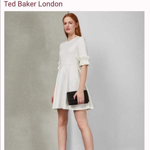 ted baker london white dress